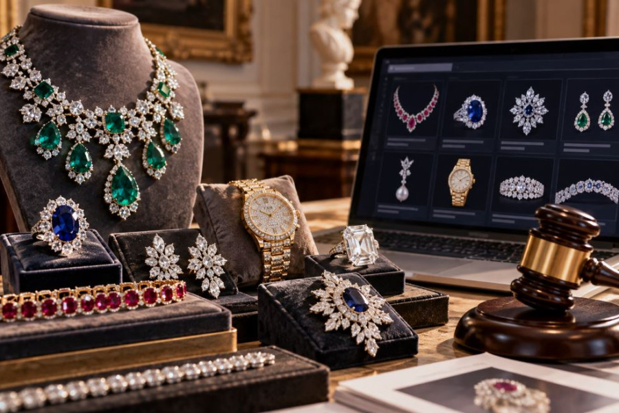 Christie’s 200’den fazla mücevheri online açık artırmaya çıkardı