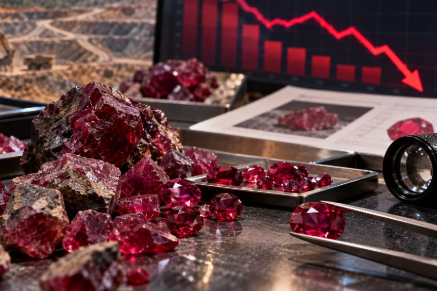 Gemfields geliri 106 milyon dolara çıktı, yakutta değer düşüklüğü yazdı