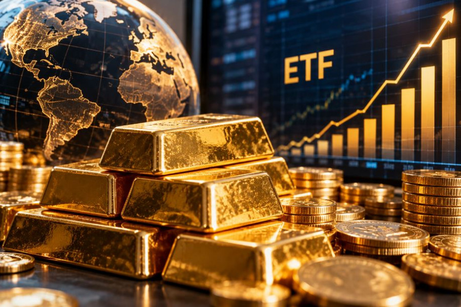 Altın düşerken ETF’lerde rekor: Eylülde 10 milyar dolar giriş