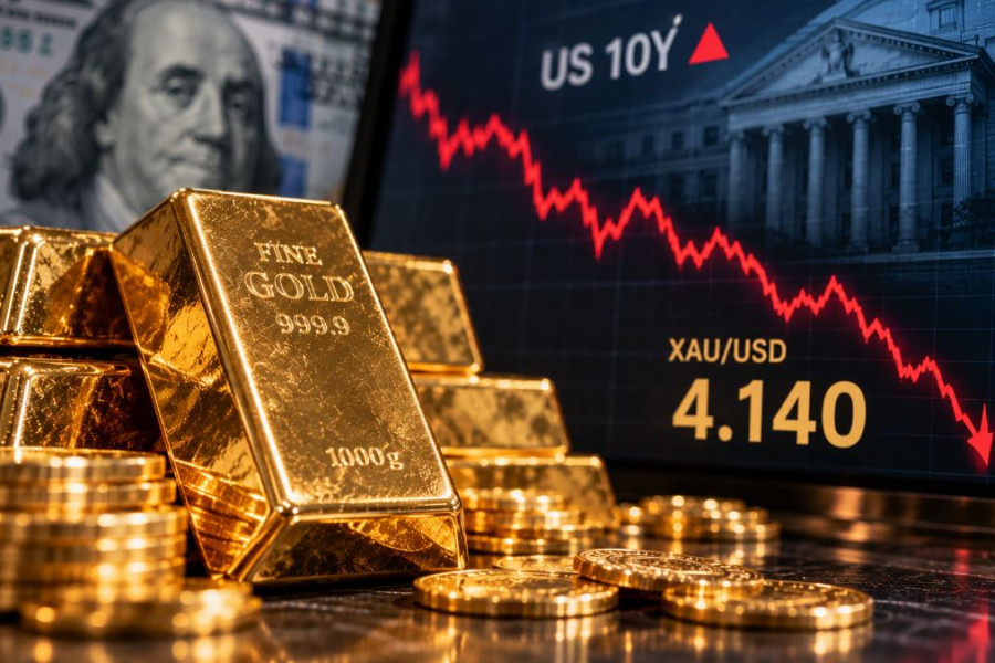 Altın haftayı yüzde 3,4 kayıpla kapatmaya hazırlanıyor: dolar baskısı