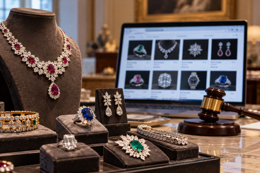 Christie’s 200’den fazla mücevheri online açık artırmaya çıkardı