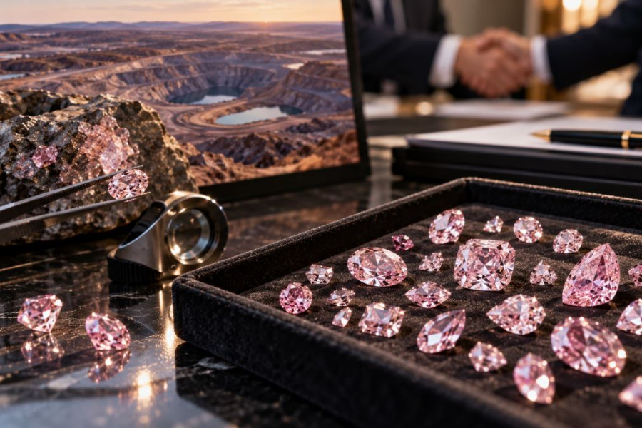 Argyle Pink Diamonds markası ve kalan stok Boodles’a geçti