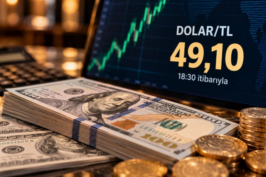 Dolar/TL 49,1 lira çevresinde seyretti