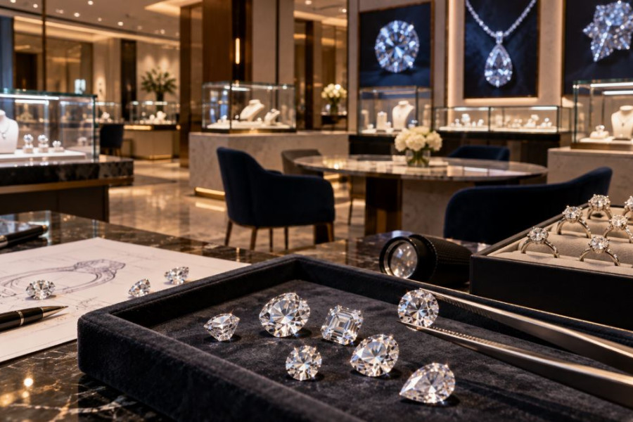 Blue Nile doğal pırlanta ve fiziksel mağaza modelini güçlendiriyor