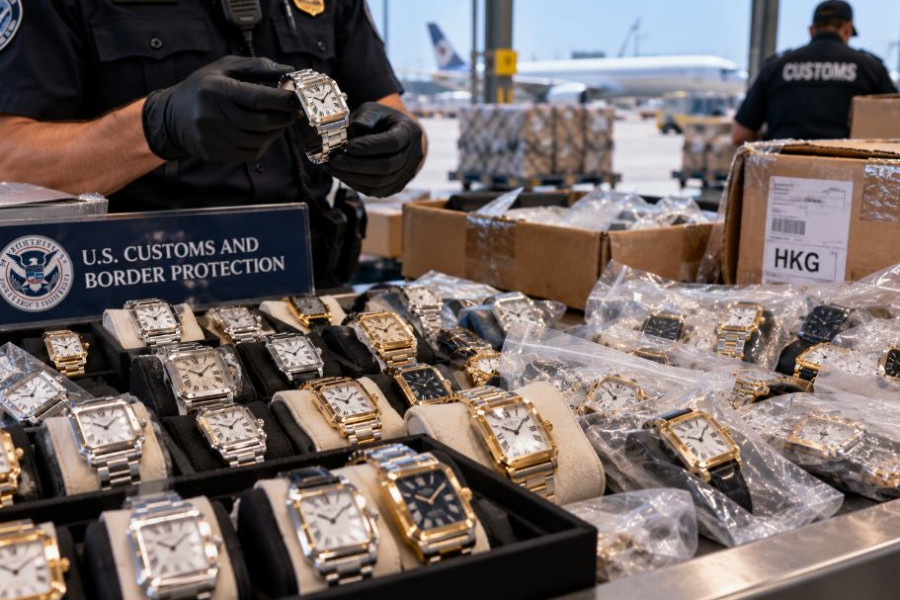 Chicago’da 28 milyon dolarlık 200 sahte Cartier saate el konuldu
