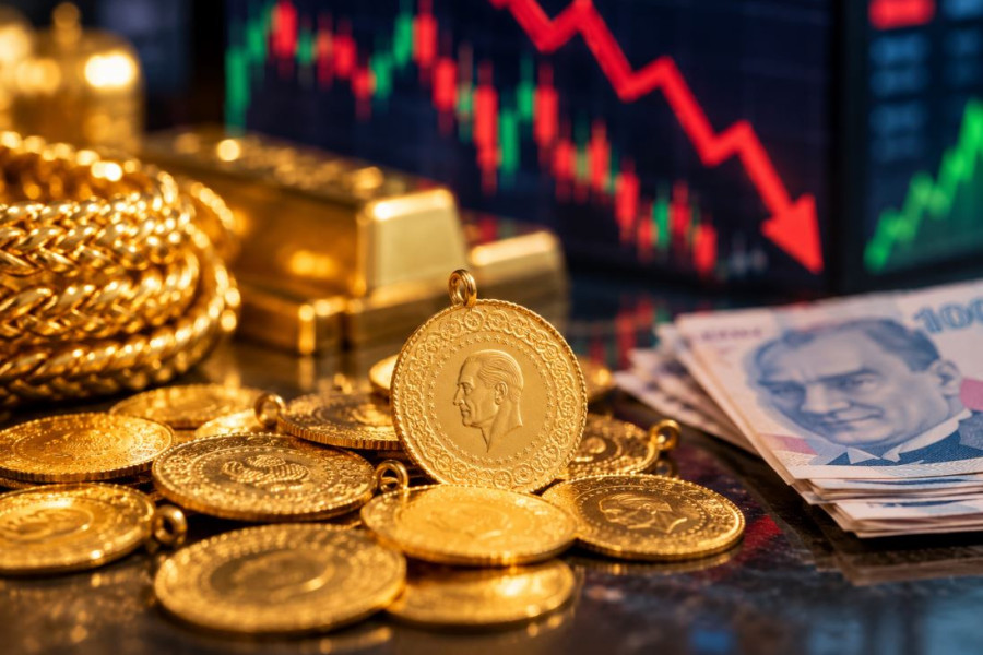 Gram altın haftaya gerileyerek başladı: Kur desteği kaybı sınırladı